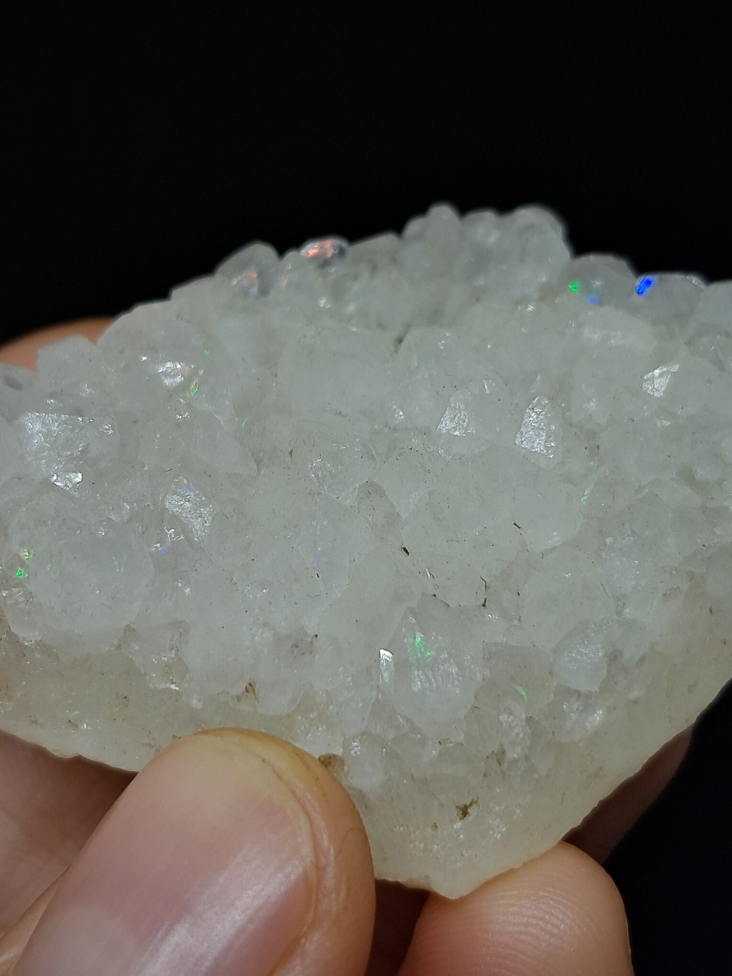 Iris Quartz (Aurangabad)| Anandalite | Cluster | Natural Crystal #AQ37