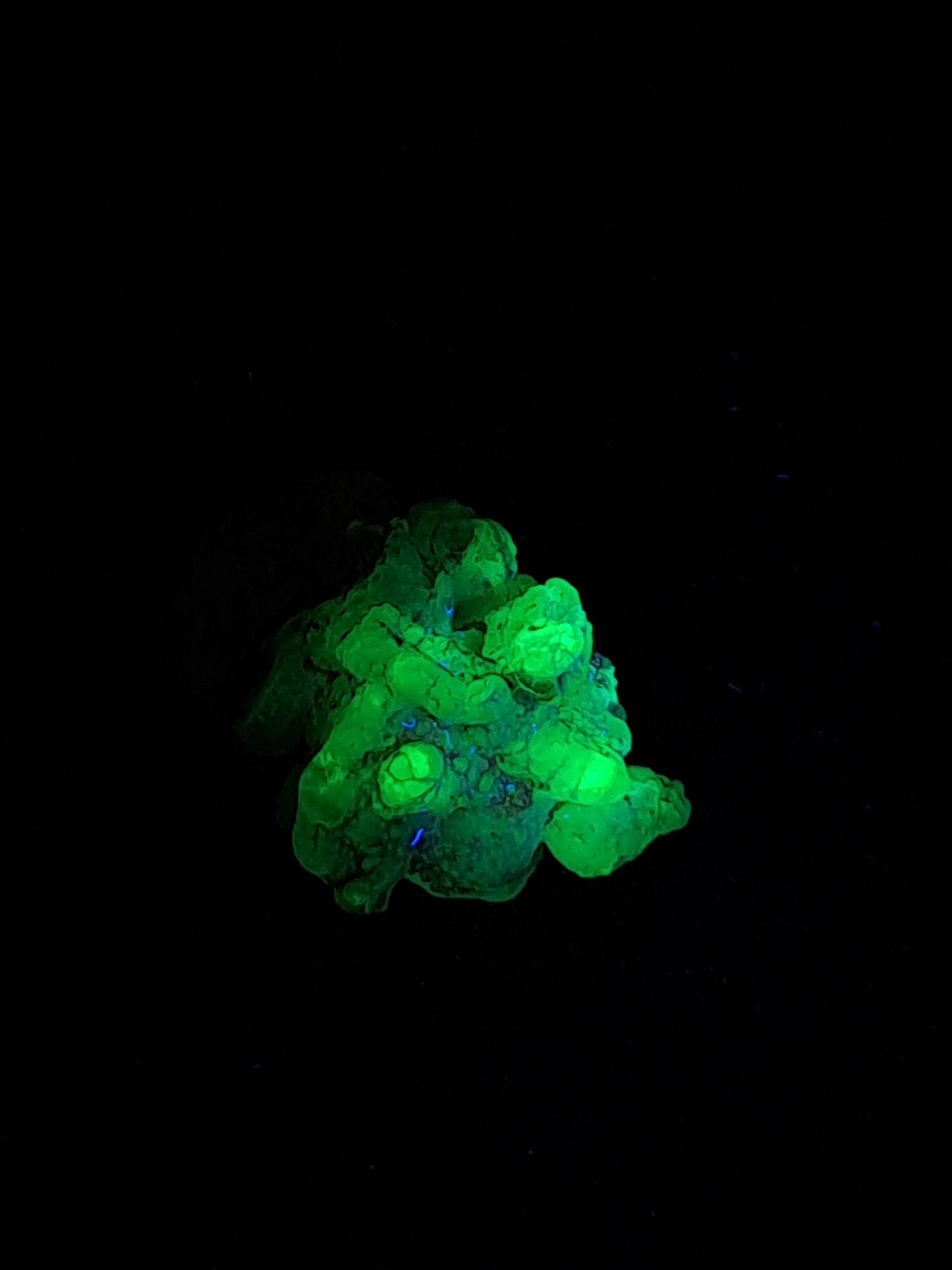 Hyalite Opal on Matrix (Mexico) Rough Crystal Stone | UV-Reactive Mineral Specimen #OH13