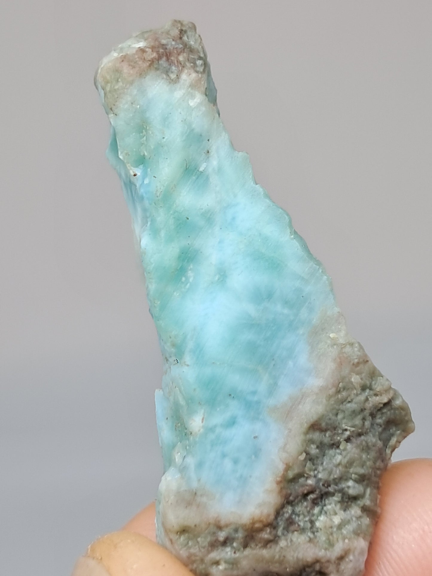 Larimar en bruto (República Dominicana) | Roca natural n.° LM24