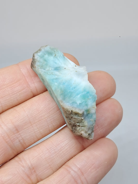 Larimar en bruto (República Dominicana) | Roca natural n.° LM24
