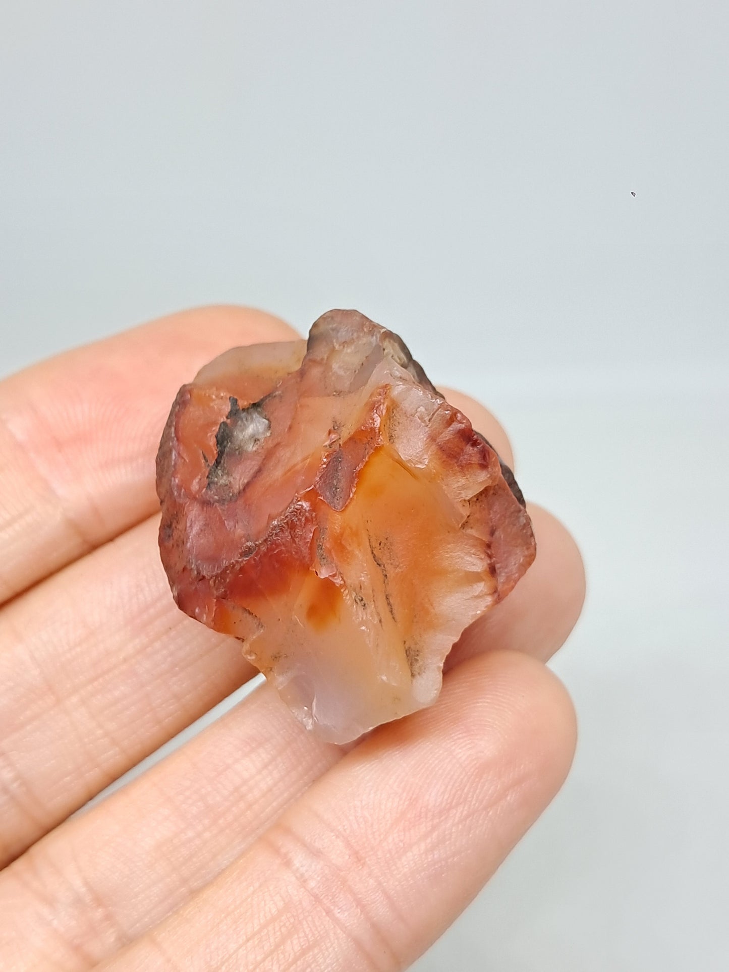 Rough Carnelian (India) Raw Stone | Natural Crystal | Mineral Specimen #CRN28
