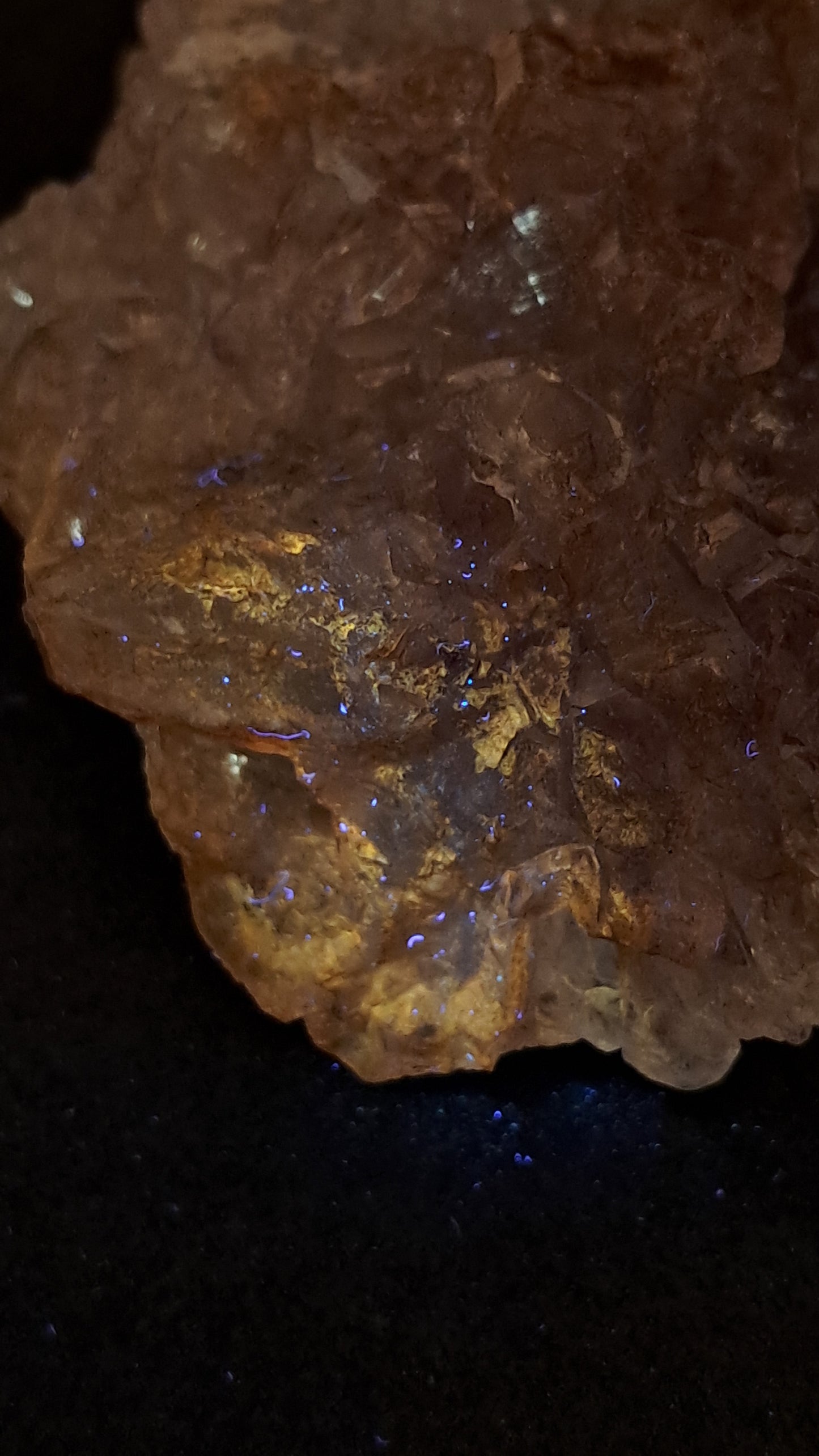 Karur Amethyst Scepter Flower w/ UV-Reactive Calcites and Quartz | Rare Sunburst Formation | Mineral Specimen #KA182