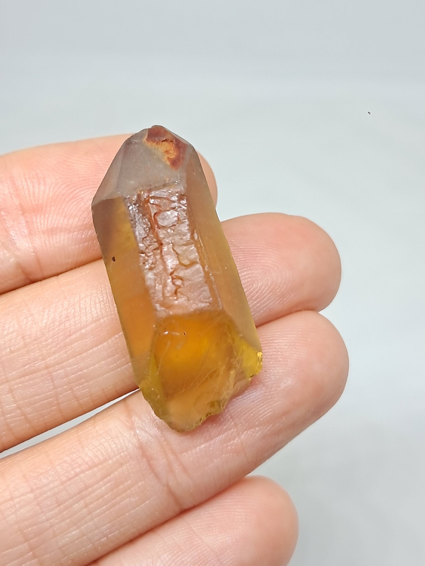 Natural Citrine Crystal Point (Democratic Republic of Congo) #CTN31