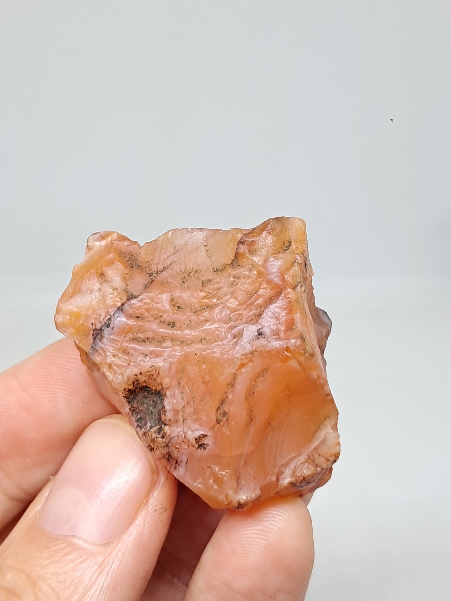 Rough Carnelian (India) Raw Stone | Natural Crystal | Mineral Specimen #CRN32