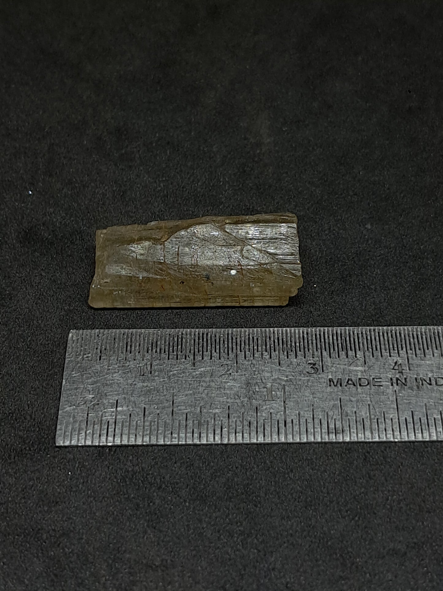 Fluorescent Natural Scapolite Crystal (Karur) UV Reactive | Rough Stone | Mineral Specimen #SCP13