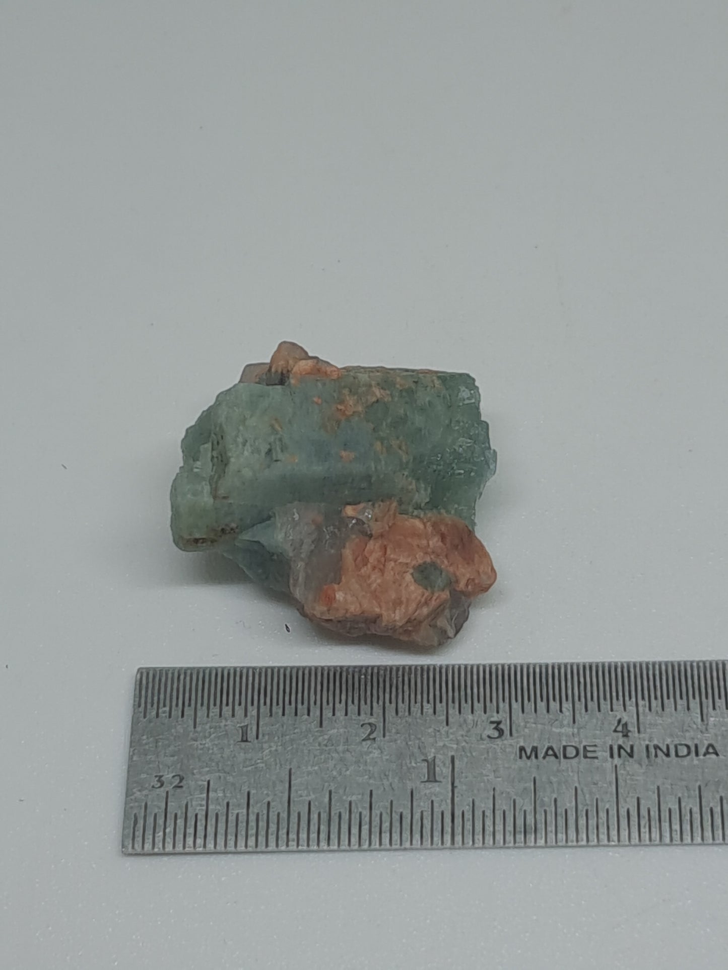 Aquamarine on Matrix (Karur) Rough Natural Crystal | Mineral Specimen #AQM48