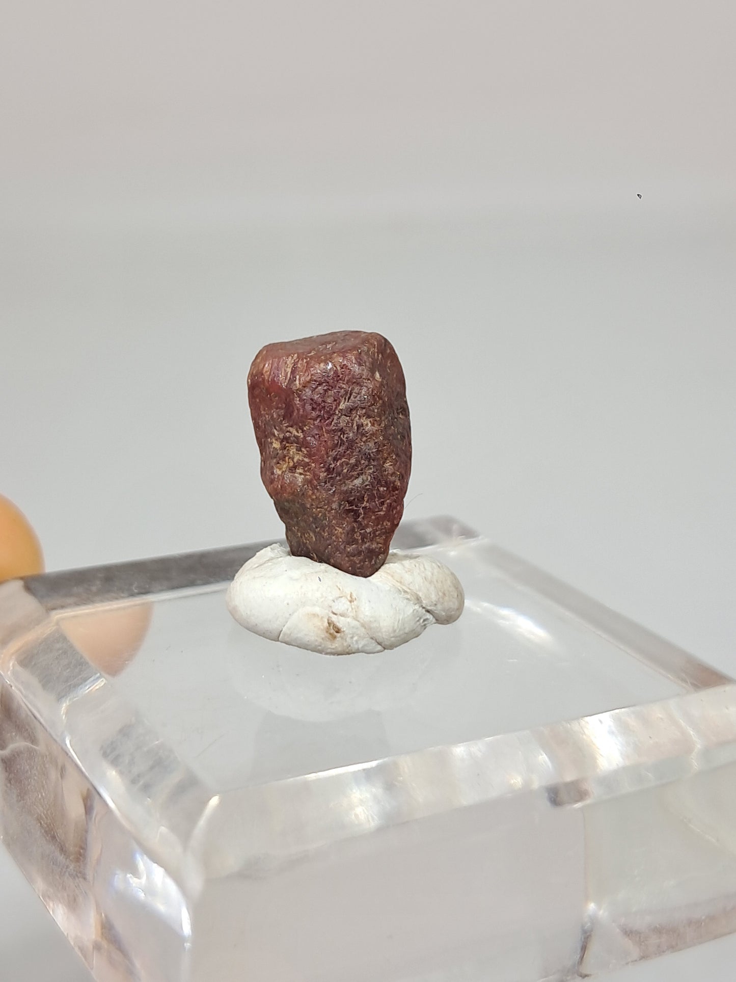 Cristal de Rubí en Bruto (Tamil Nadu) Piedra Natural | Muestra de Mineral #RB25
