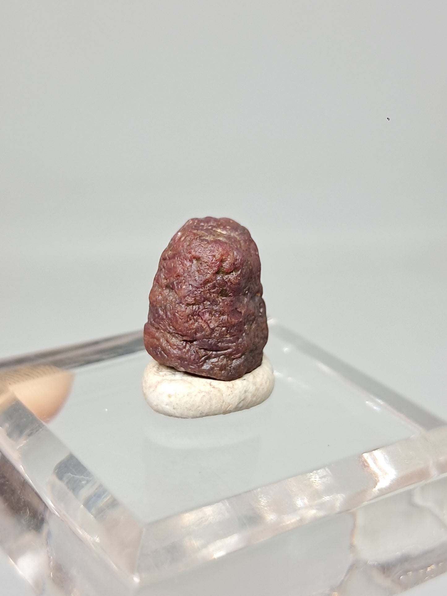 Rough Ruby Crystal (Tamil Nadu) Natural Stone | Mineral Specimen #RB18