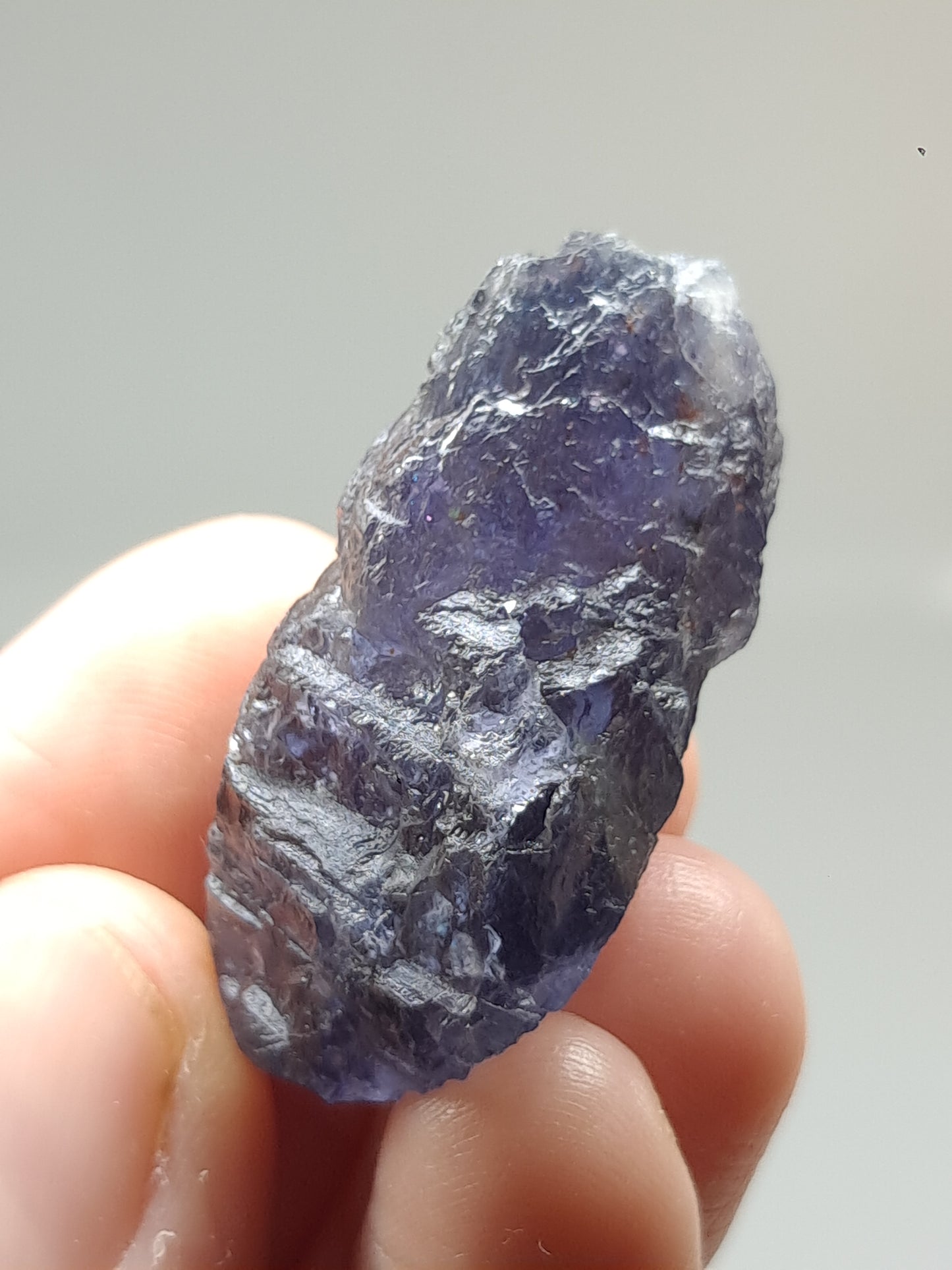 Rough Iolite Stone (Karur) *Gem Quality* Cordierite | Excelent Pleochroism | Mineral Specimen #IO2