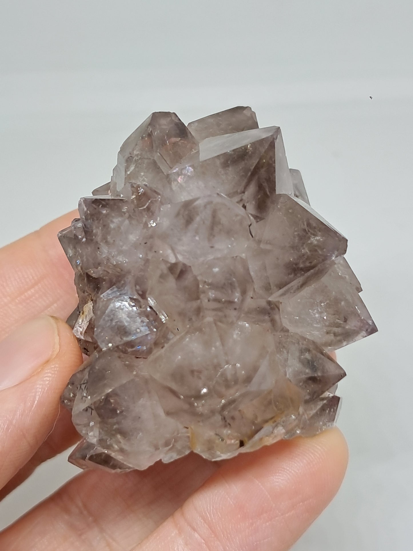 Smokey Amethyst Stalactite (Khadakwani) | Natural Crystal | Mineral Specimen #SA3