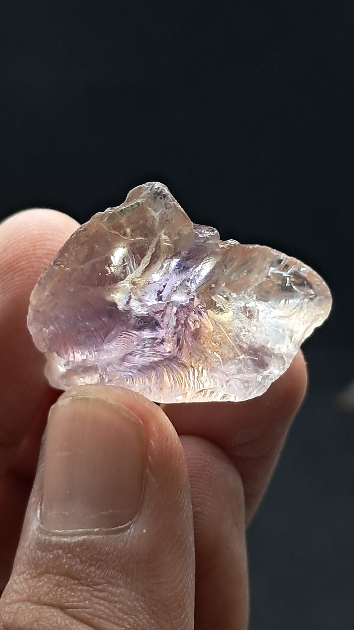 Ametrine Rough (Bolivia) Natural Crystal #AMT13