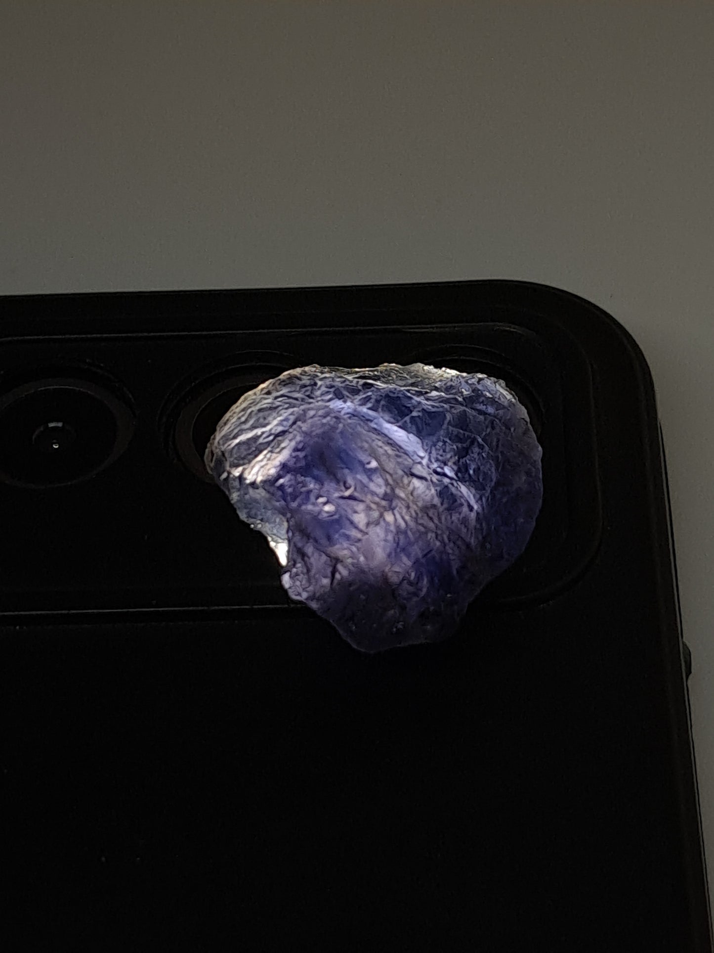 Rough Iolite Crystal (Karur) *Gem Quality* Cordierite | Excelent Pleochroism | Mineral Specimen #IO6