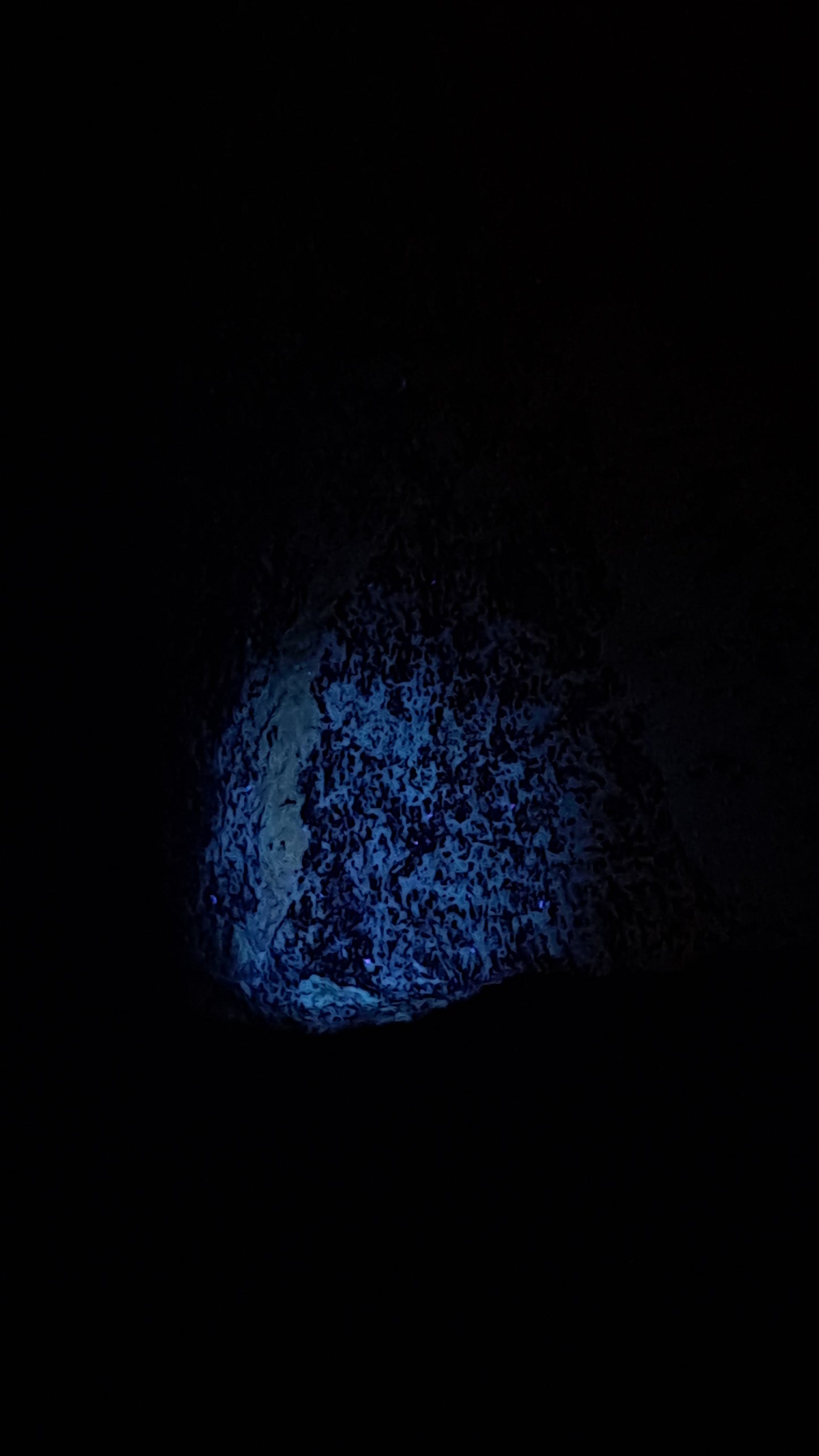 Fluorescent Alunite with Red Iron Oxide | Natural Hydrothermal Alteration Specimen #UC1