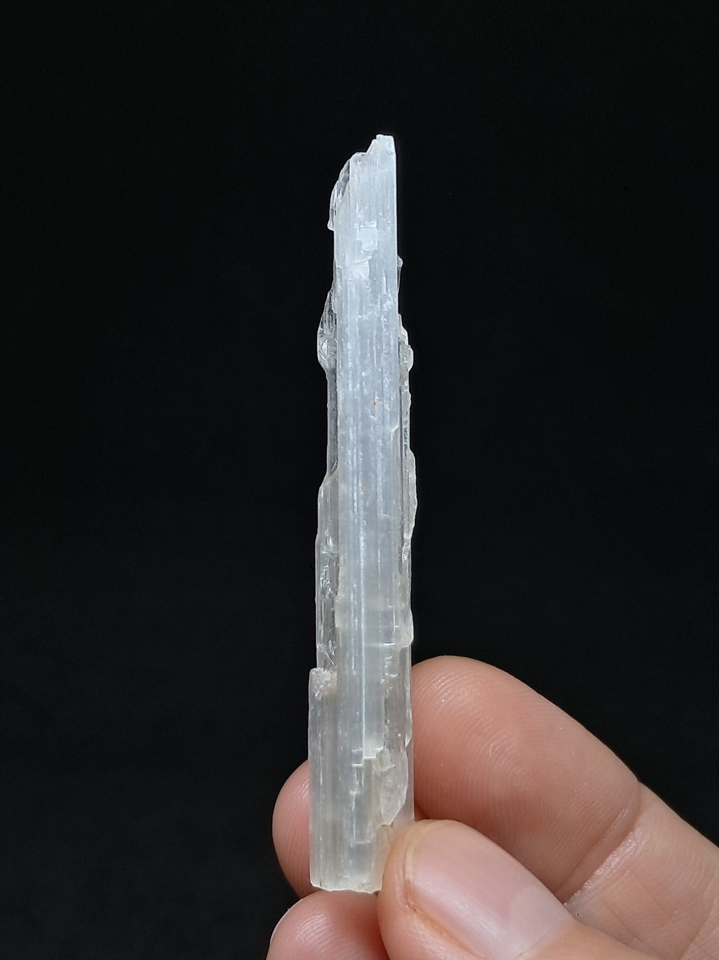 Satin Spar *Selenite* (India) Fibrous Gypsum | Mineral Specimen | Rough Crystal #SE5