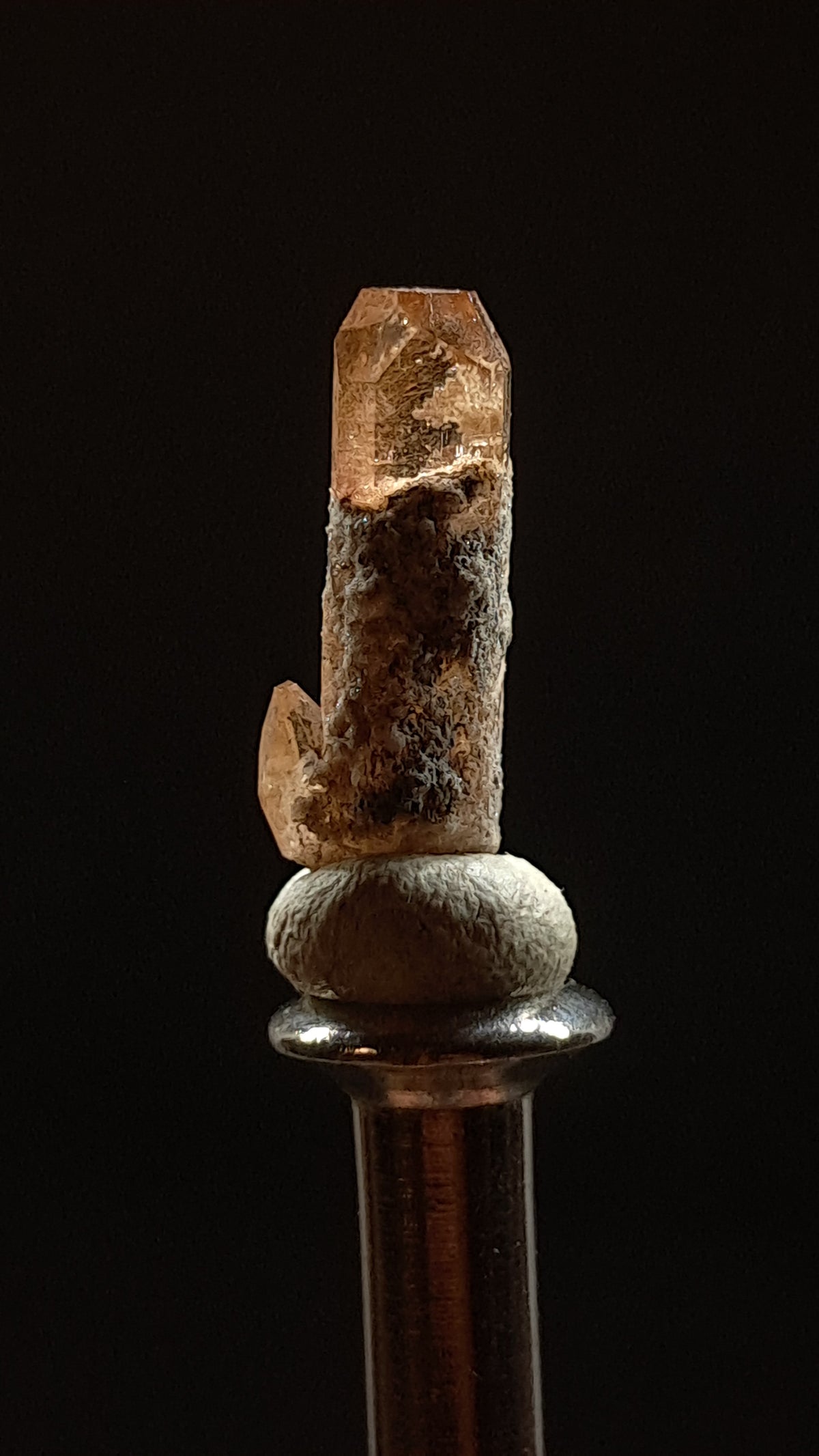 Natural Topaz Crystal (Mexico) Champagne Colour | Rare Gemstone | Mineral Specimen #TPZ30