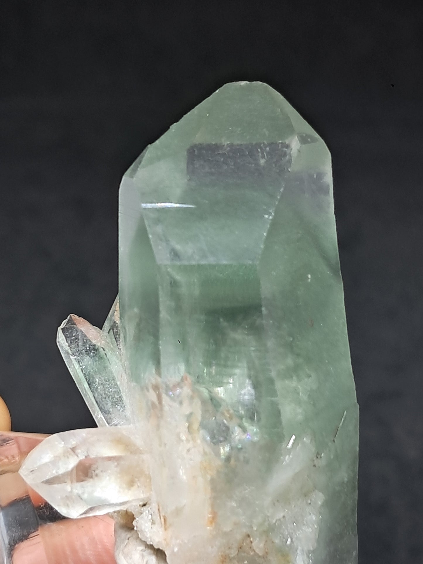 Chlorite Phantom *Bridge* Quartz (Kullu) Natural Crystal | Garden Chamanic #CQ78