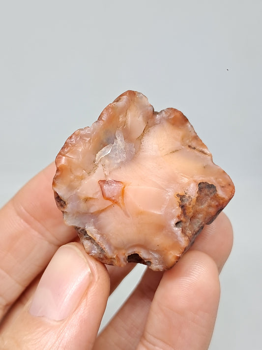 Cornalina en bruto (India) Piedra en bruto | Cristal natural | Espécimen mineral #CRN26