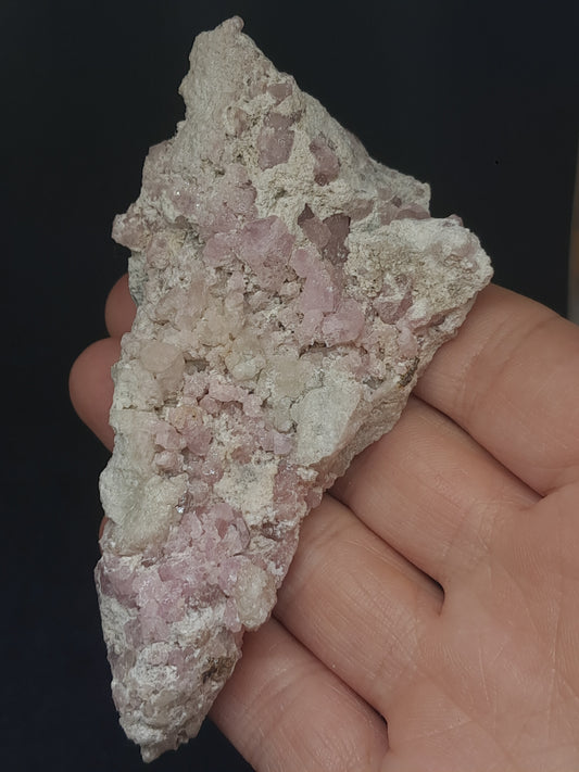 Grossular Garnet on Matrix (Mexico) Pink Garnet Cluster |Rough Crystal Stone | Mineral Specimen #GR20