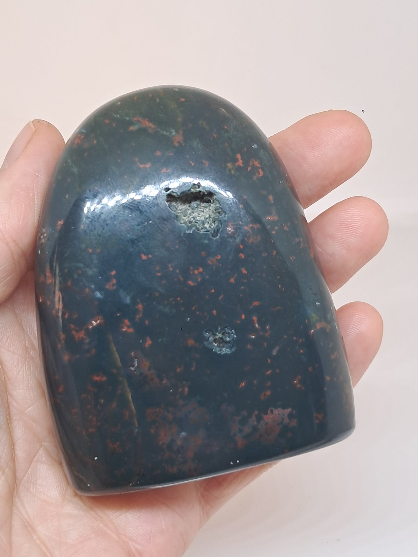 Piedra de sangre | Piedra pulida | Cristales naturales #BS2