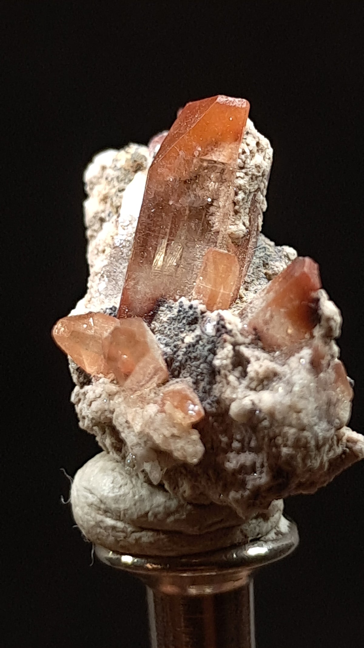 Natural Topaz Crystal Cluster (Mexico) Champagne Colour | Rare Gemstone | Mineral Specimen #TPZ37