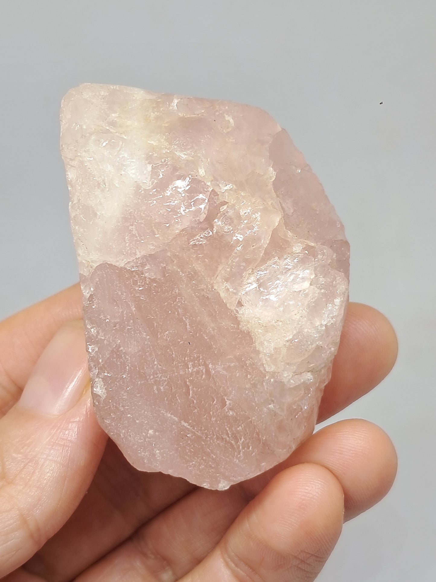 Rose Quartz (Rajasthan) Rough Stone | Natural Gemstone #RQ6