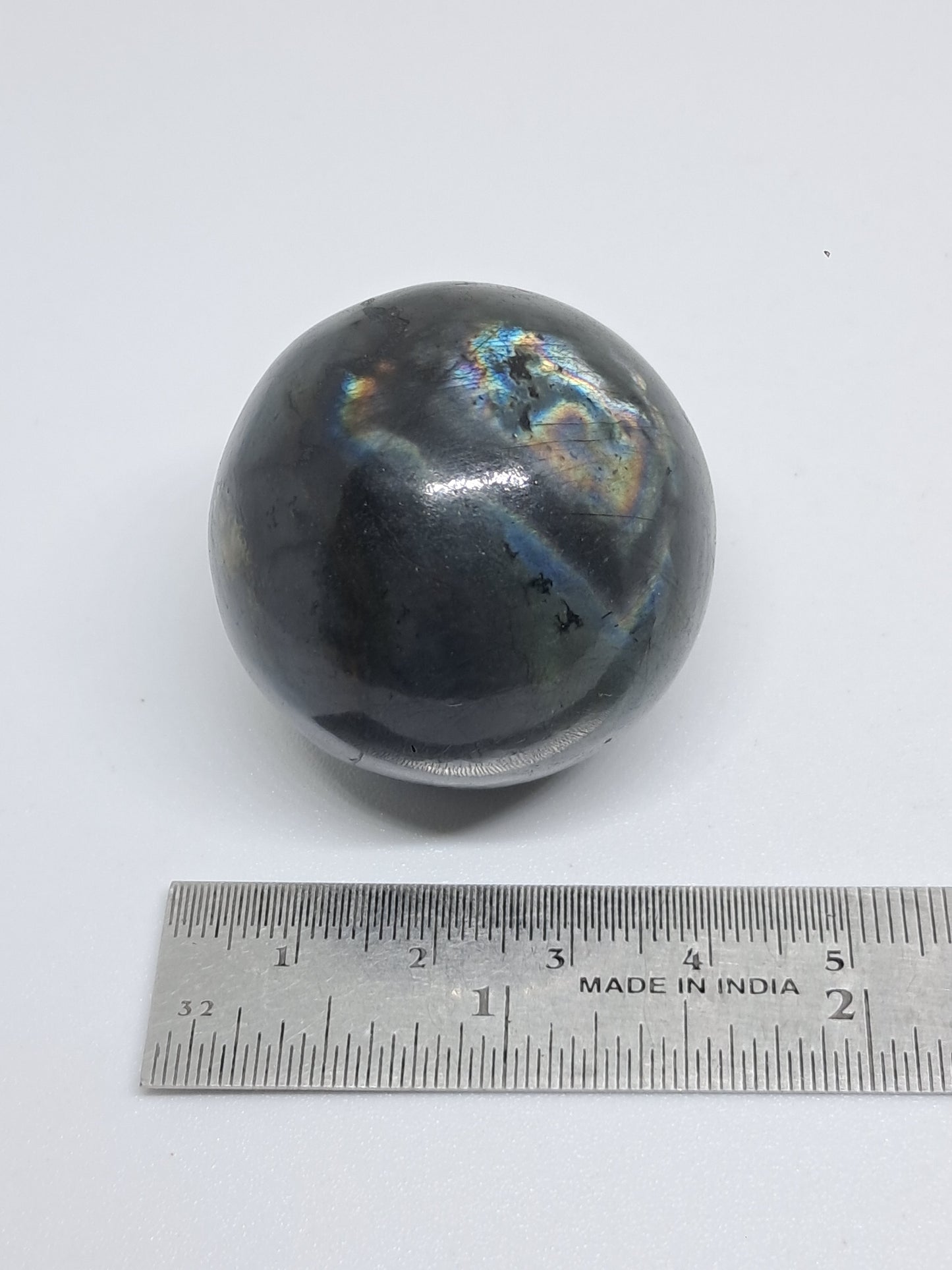Labradorite Sphere (Madagascar) | Strong Flash | Polished Stone #LB11