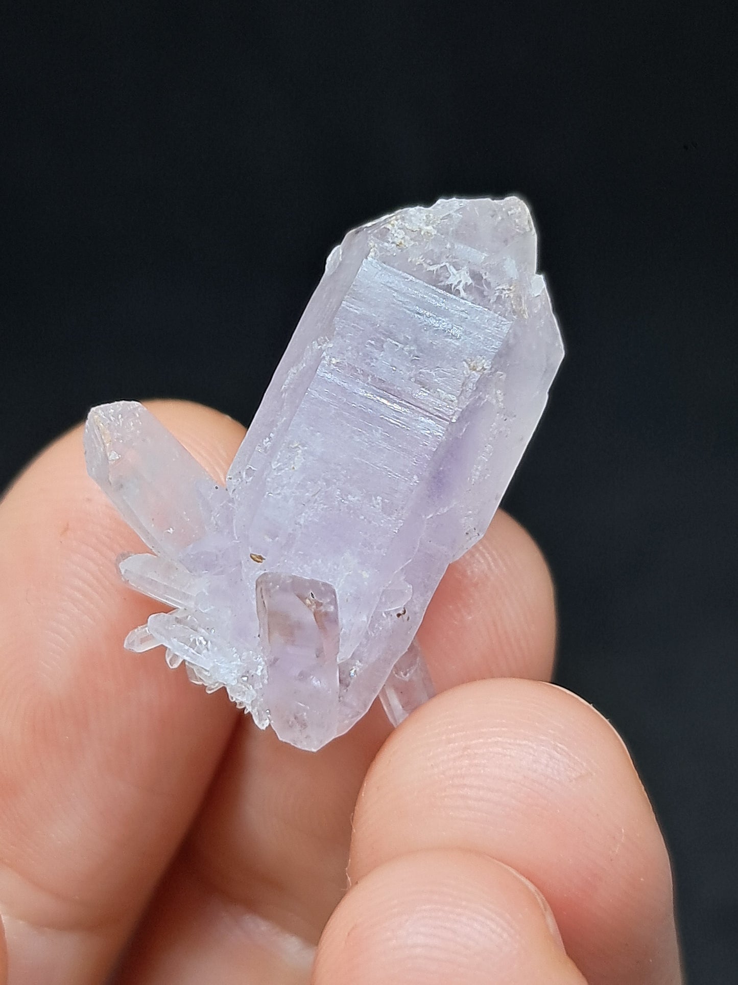 Cúmulo de cetro de amatista de Veracruz (México) | Cristal natural | Ejemplar mineral n.° VA41
