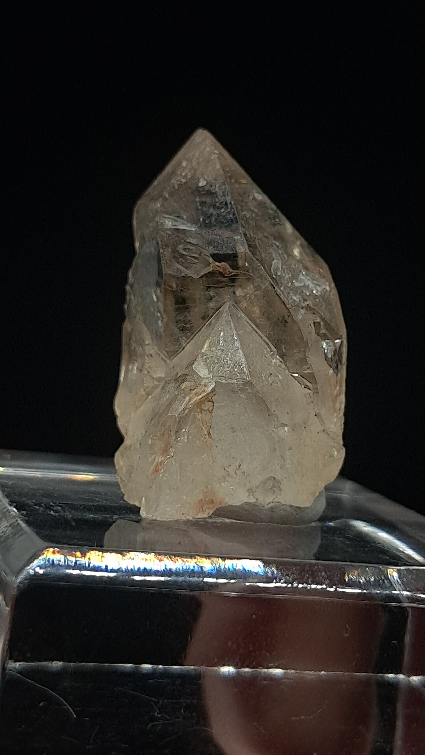 Smokey Elestial Quartz (Karur) Interesting Inclusions | Mineral Specimen #EQ30