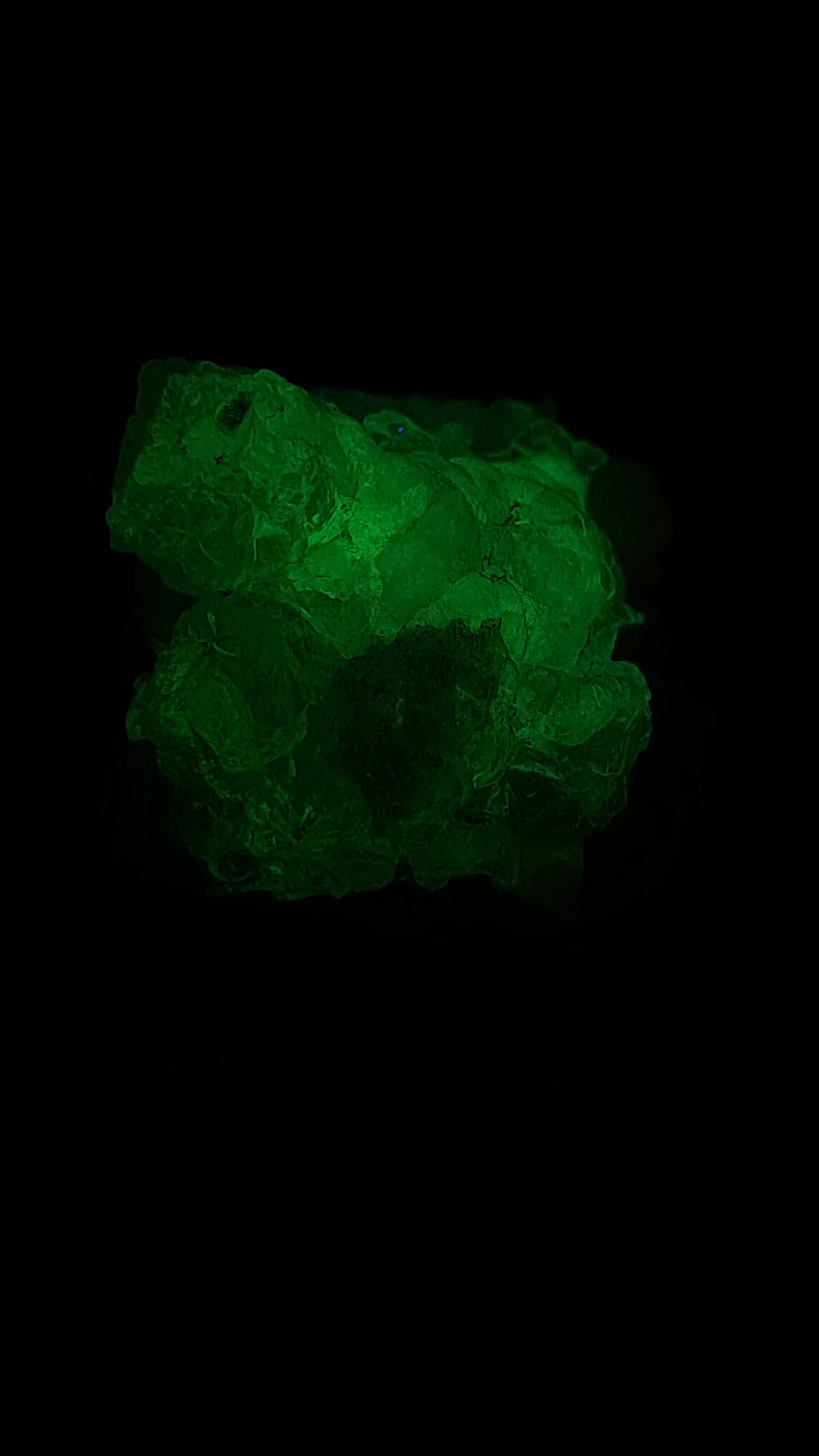 Hyalite Opal on Matrix (Mexico) Rough Crystal Stone | UV-Reactive Mineral Specimen #OH8