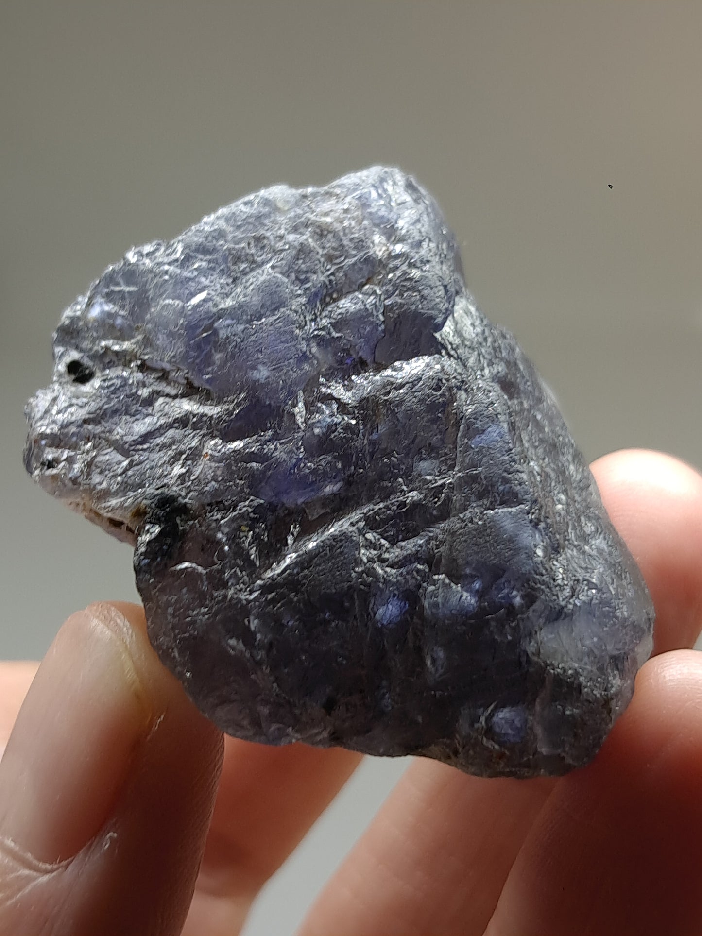 Rough Iolite Stone (Karur) *Gem Quality* Cordierite | Excelent Pleochroism | Mineral Specimen #IO1