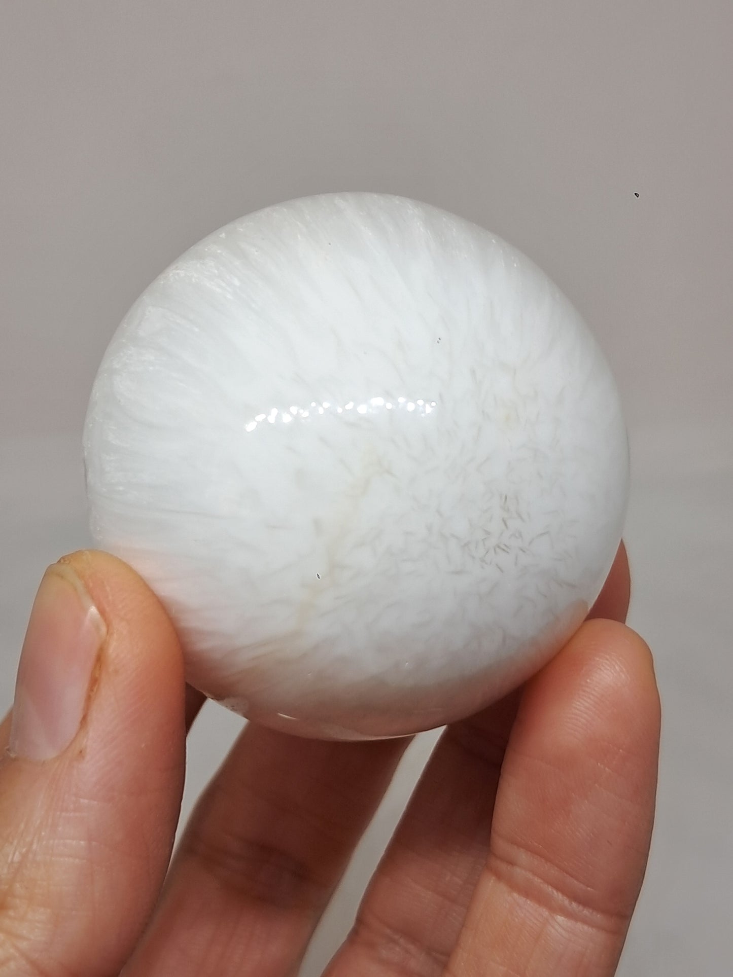 Scolecite Sphere | Polished Natural Stone | Good Quality
