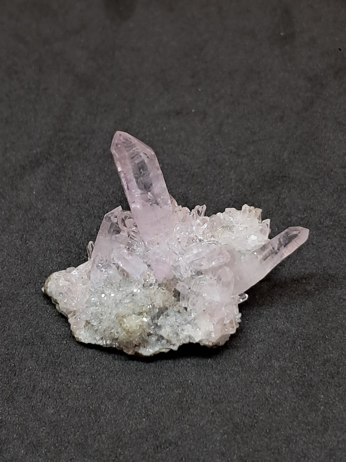 Veracruz Amethyst Crystal Points on Matrix (Mexico) | Natural Cluster | Mineral Specimen #VA24
