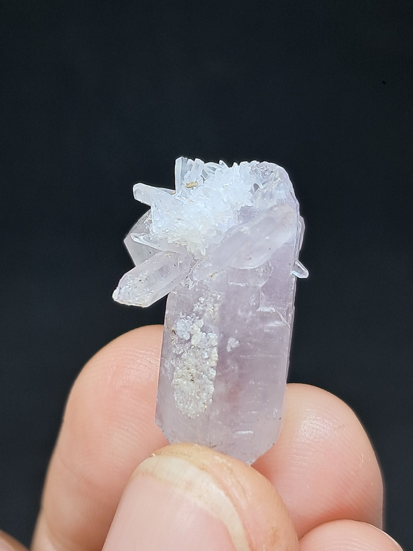 Cúmulo de cetro de amatista de Veracruz (México) | Cristal natural | Ejemplar mineral n.° VA41