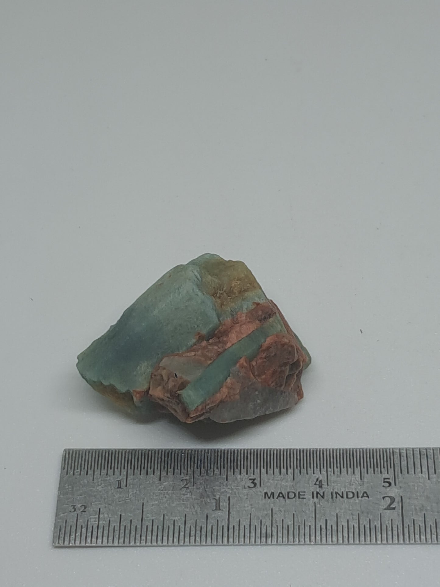 Aquamarine on Matrix (Karur) Rough Natural Crystal | Mineral Specimen #AQM42