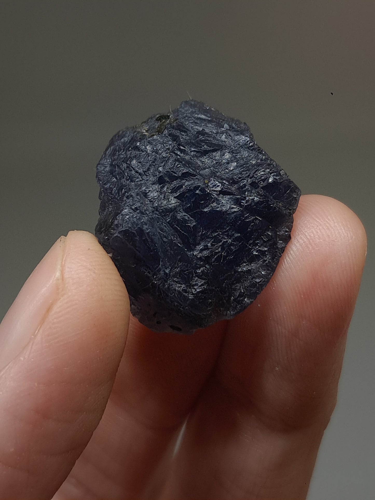 Rough Iolite Crystal (Karur) *Gem Quality* Cordierite | Excelent Pleochroism | Mineral Specimen #IO6