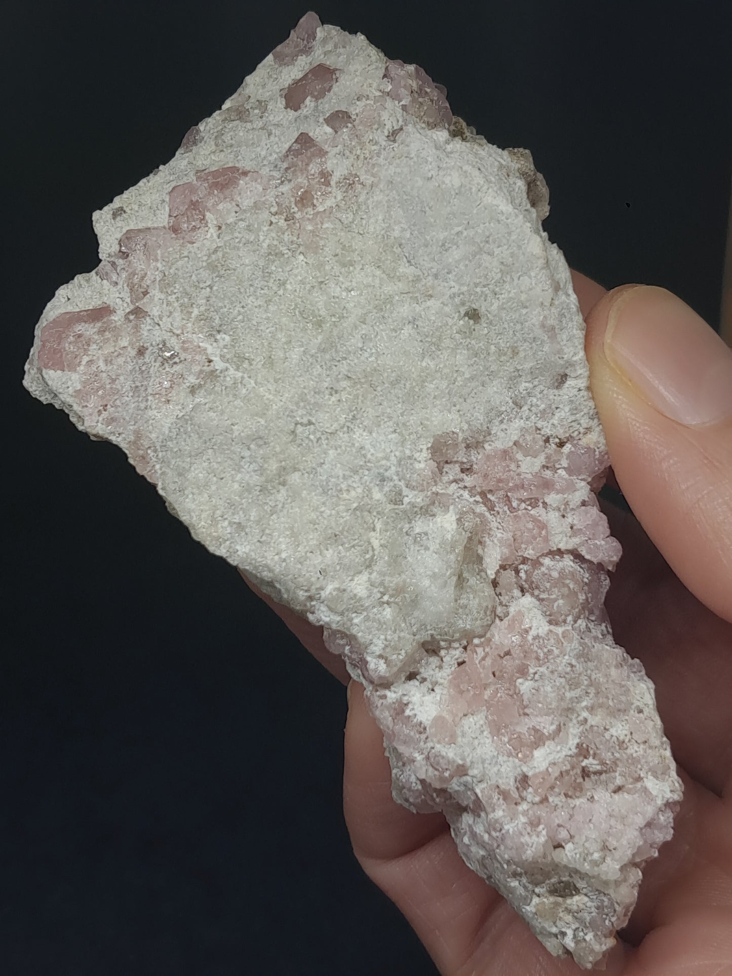 Grossular Garnet on Matrix (Mexico) Pink Garnet Cluster |Rough Crystal Stone | Mineral Specimen #GR20
