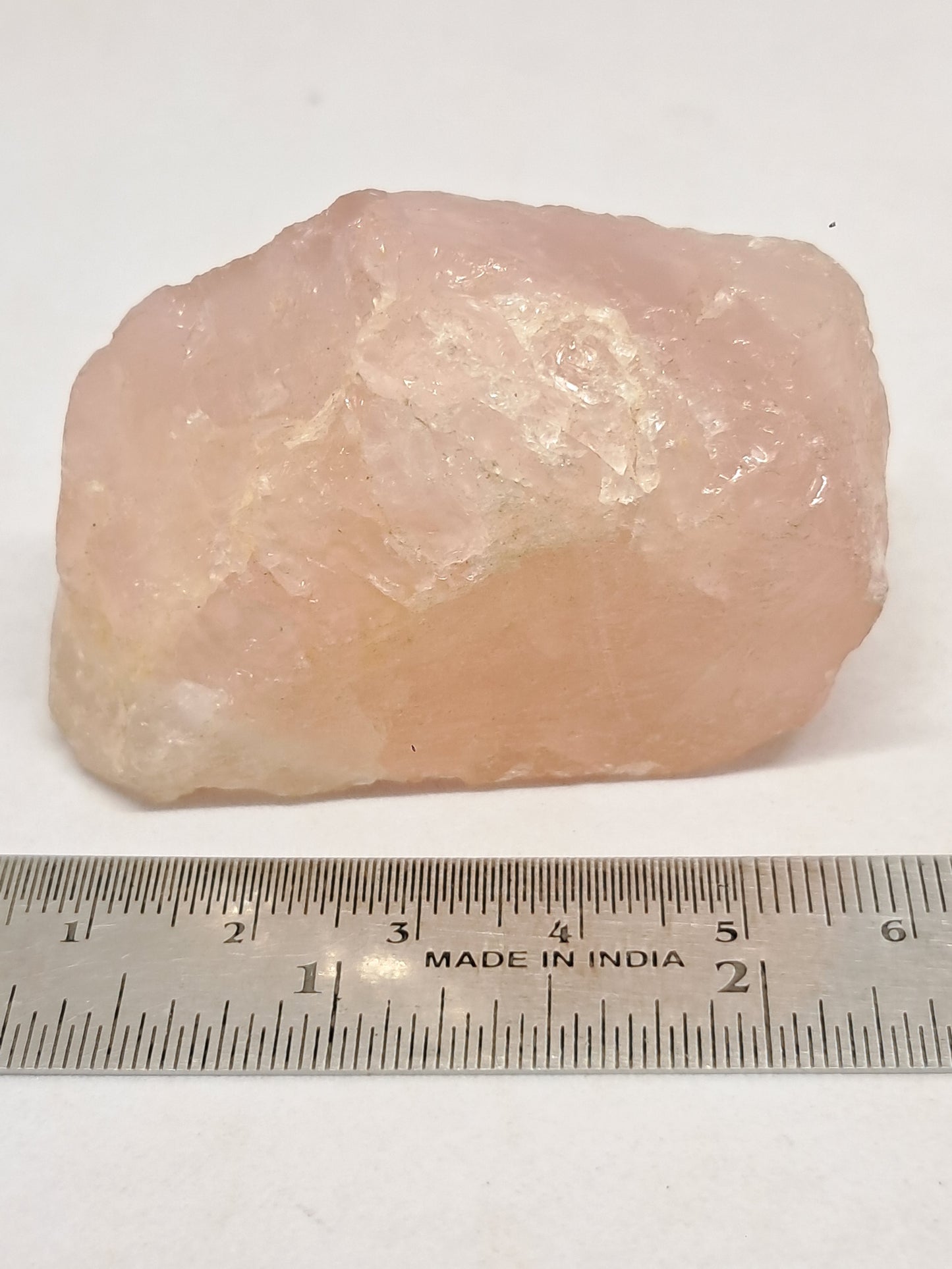 Rose Quartz (Rajasthan) Rough Stone | Natural Gemstone #RQ6