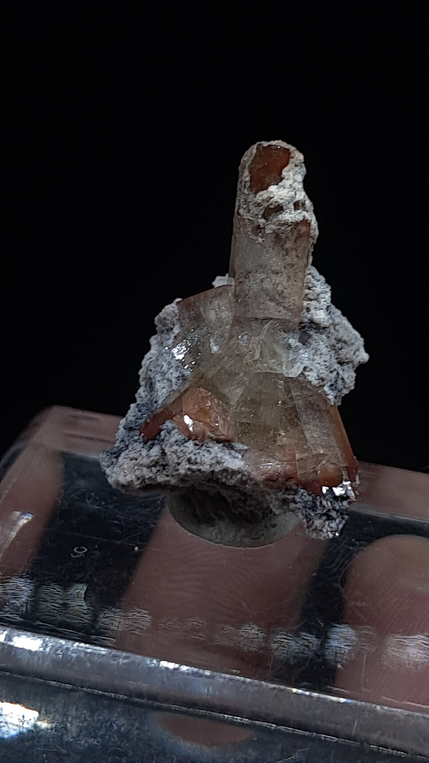 Natural Topaz Crystal Cluster (Mexico) Champagne Colour | Rare Gemstone | Mineral Specimen #TPZ38