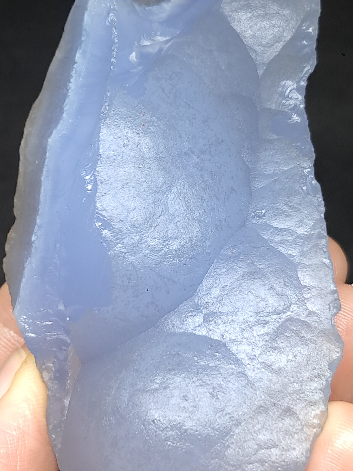 Blue Chalcedony Botryoidal Rough Natural Stone #BC1