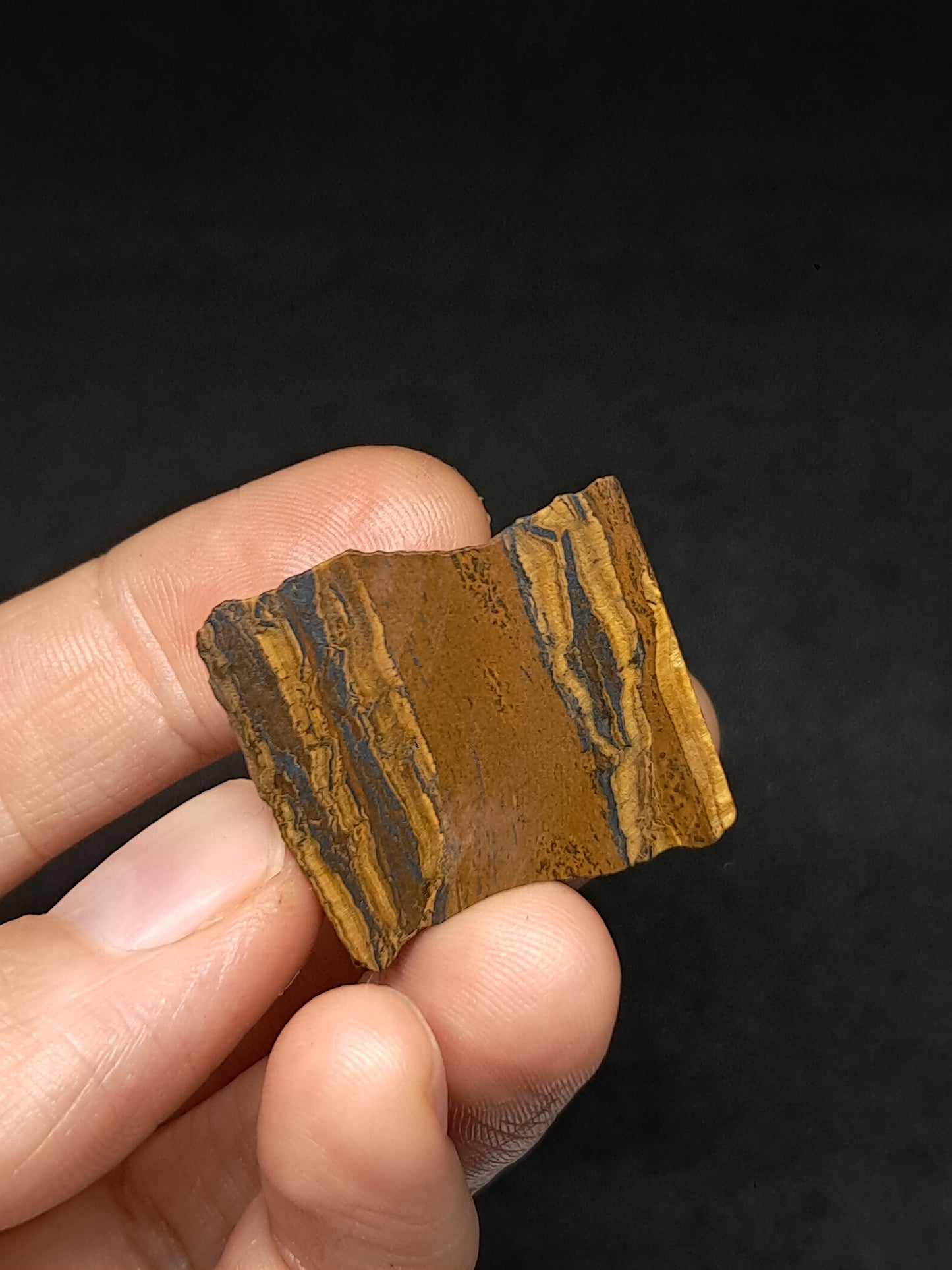 Rough Tiger's Eye (India) Natural Stone #TE3