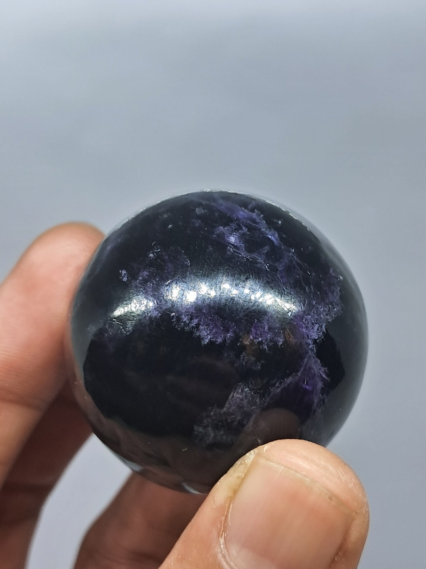 Rainbow Fluorite Sphere | Polished Natural Stone #RF3