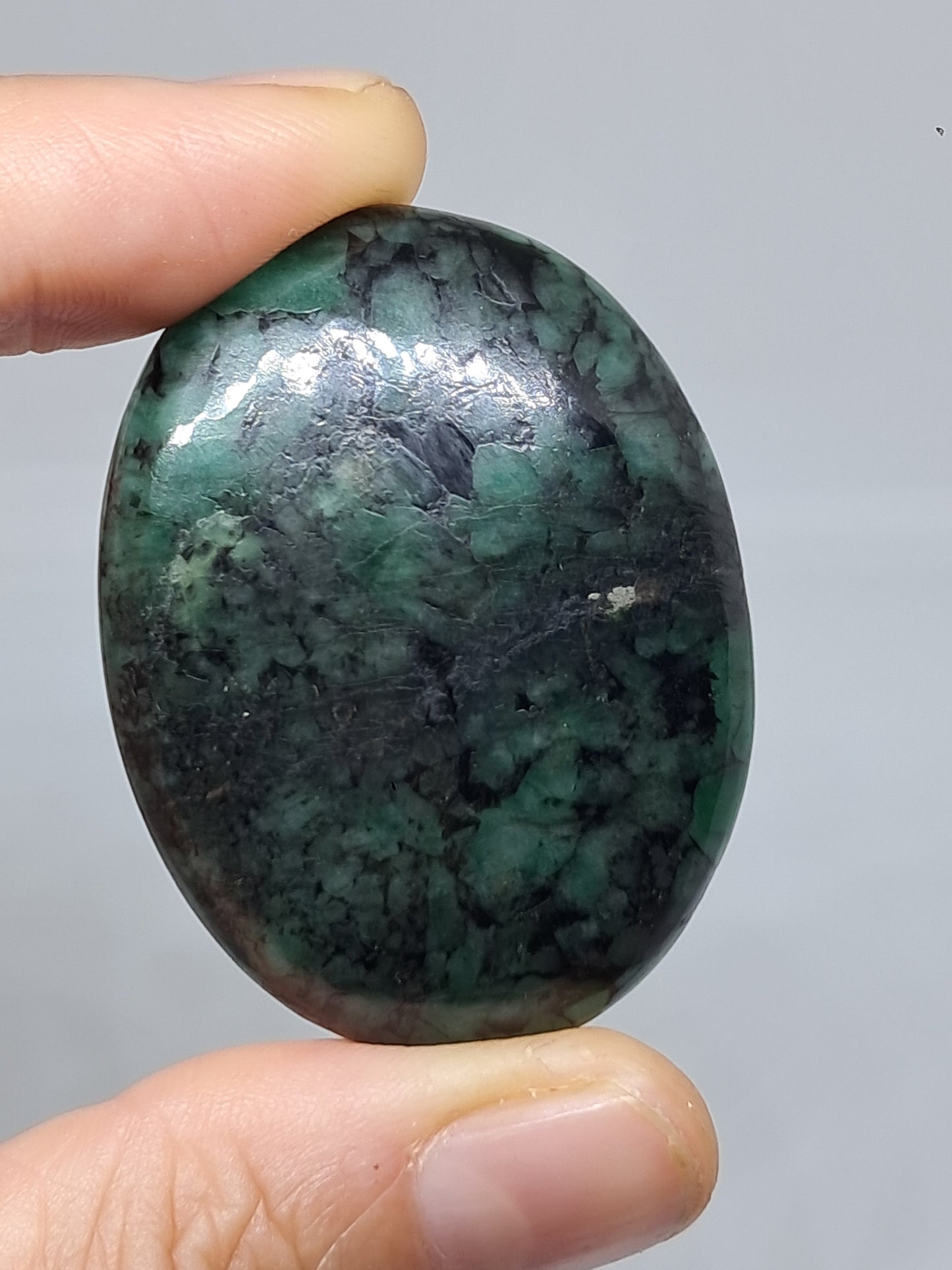 Emerald Palmstone | Polished Stone | Natural Crystal #EM4