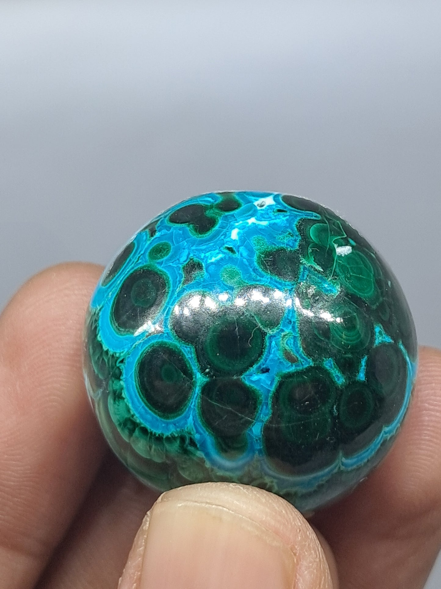 Chrysocolla Malachite Sphere | Polished Natural Stone | Good Quality #CM19