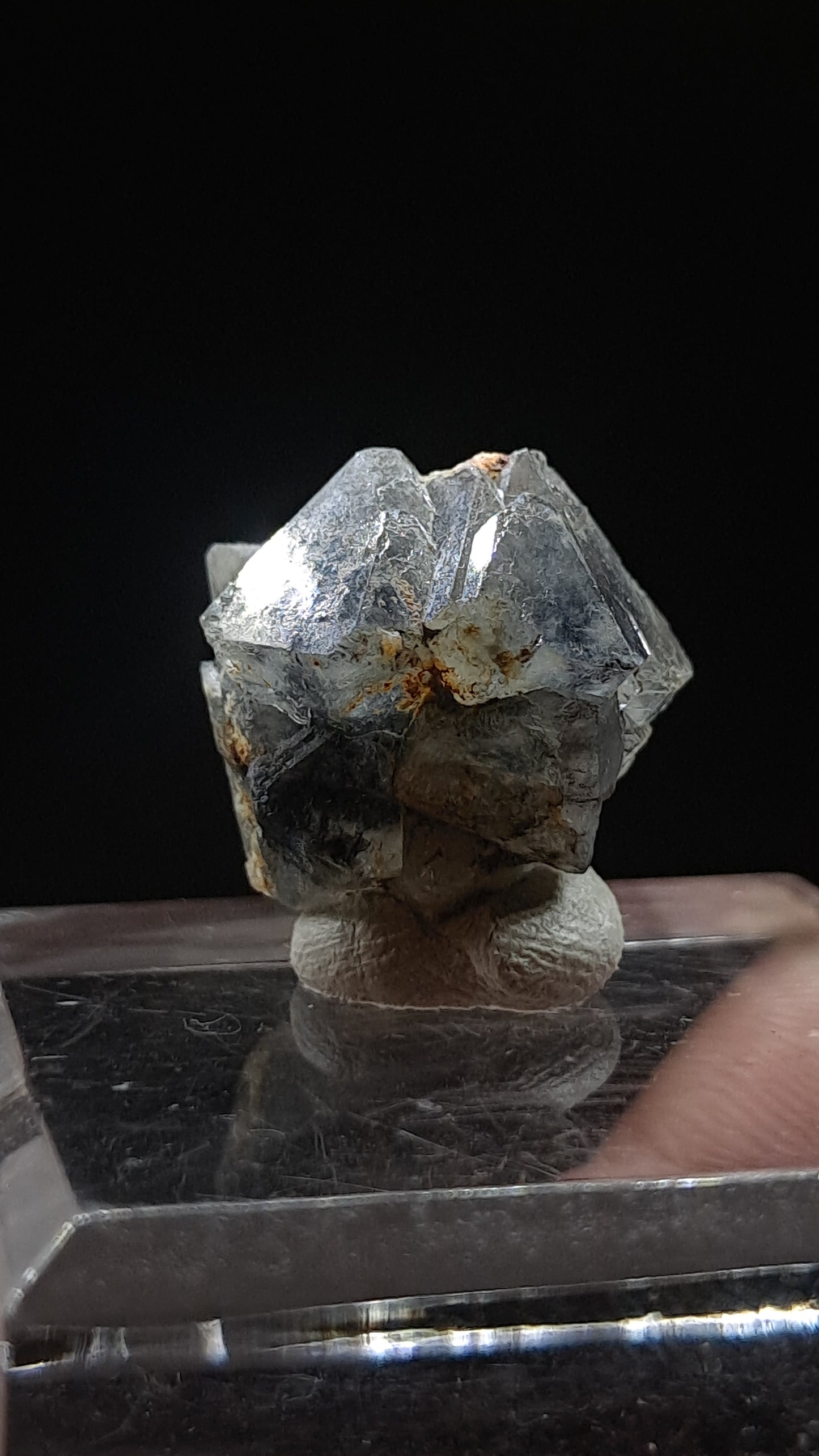 Beta Quartz (Italy) | Rare Natural Crystal | Biterminated #BTQ3