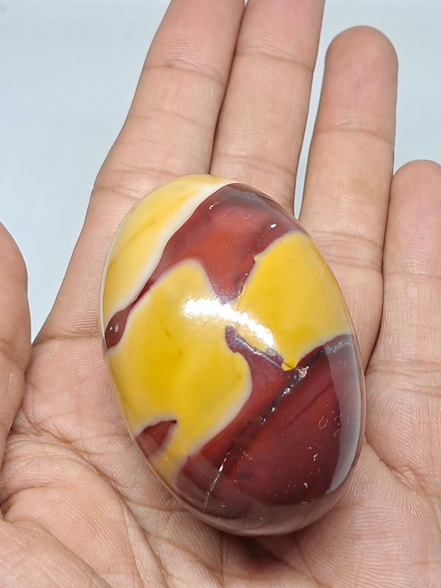 Mookaite Jasper Shivalangam (Australia) Polished Natural Stone | Good Size #MJP2
