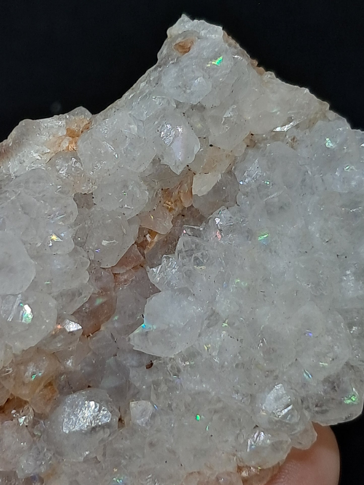 Iris Quartz (Aurangabad)| Anandalite | High Iridiscence | Natural Crystal #AQ40