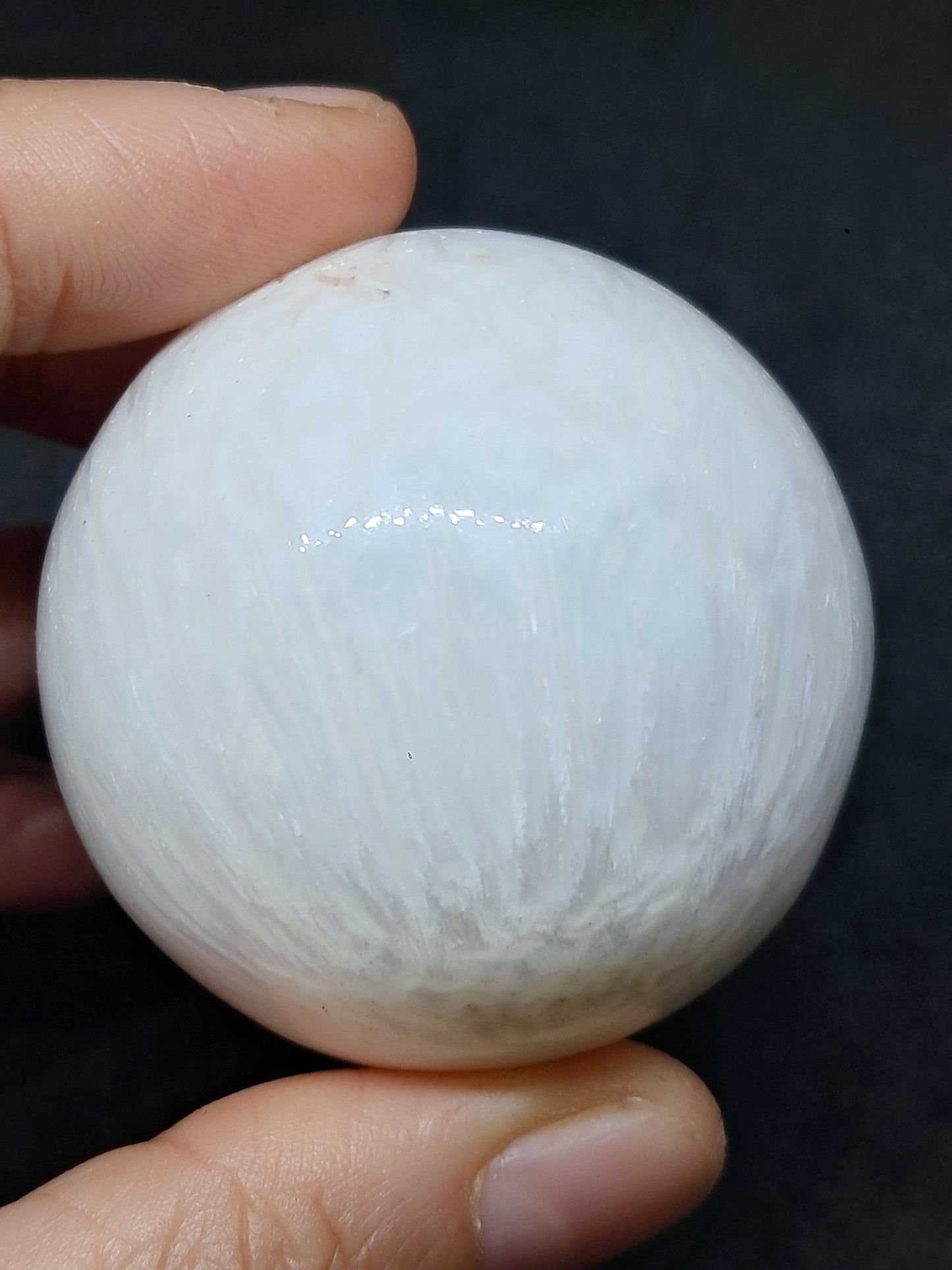 Scolecite Sphere | Polished Natural Stone | Good Quality