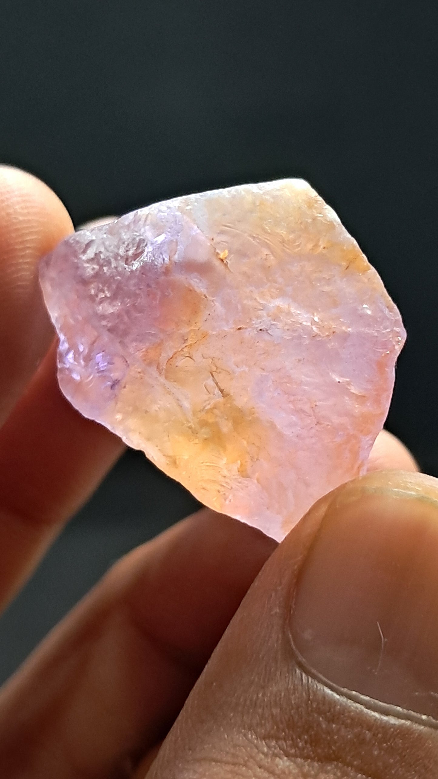 Ametrine Rough (Bolivia) Natural Crystal #AMT11
