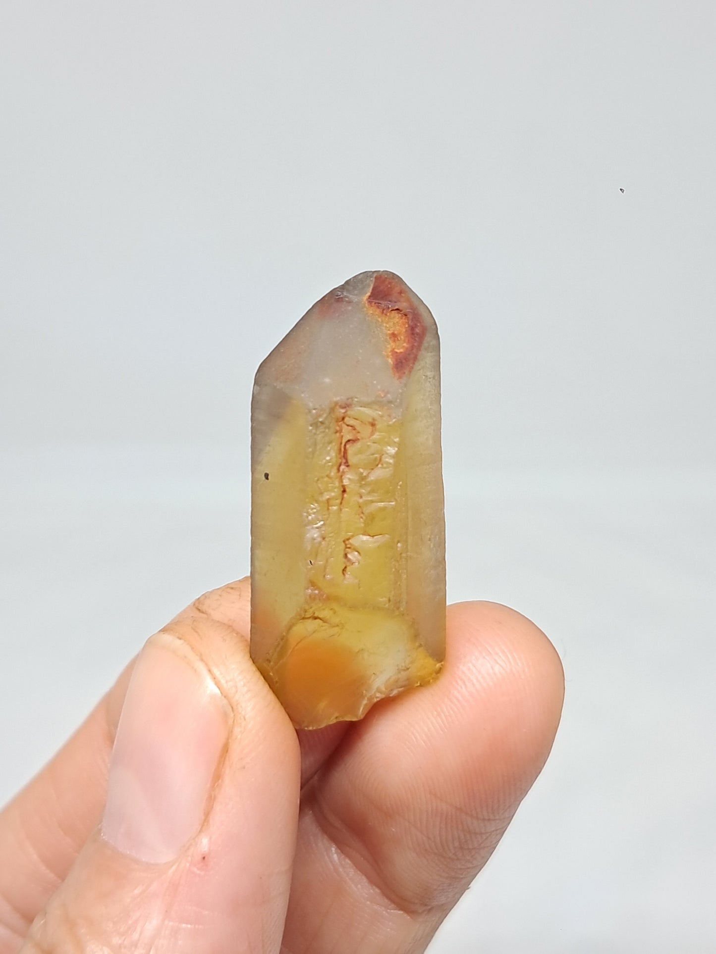 Natural Citrine Crystal Point (Democratic Republic of Congo) #CTN31