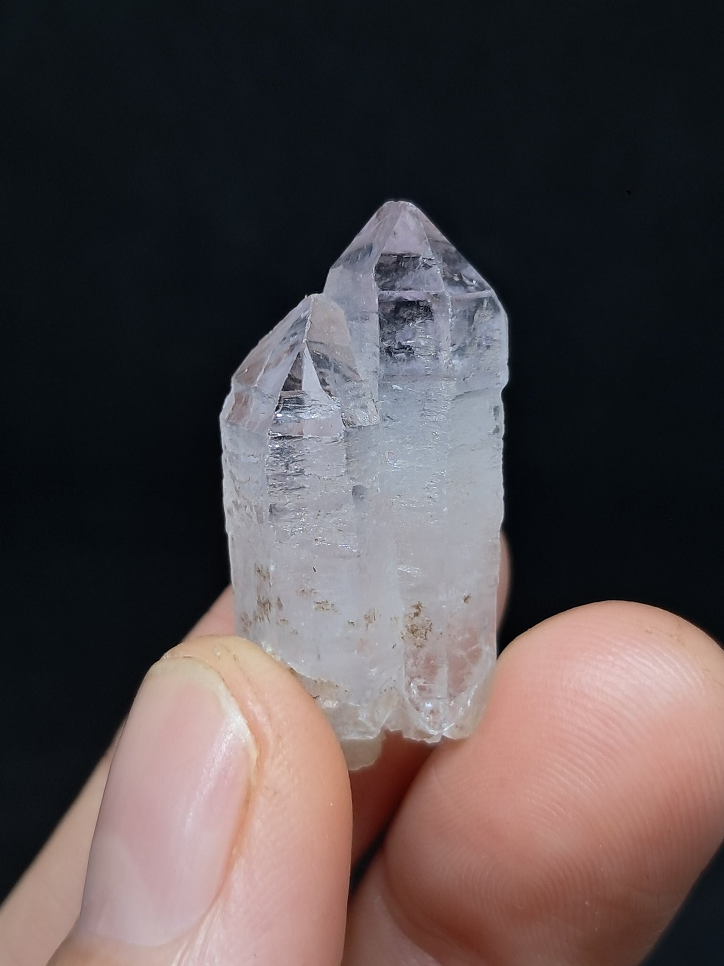 Puntas Fusionadas de Cetro de Amatista de Veracruz (México) | Cristal Natural | Muestra Mineral #VA45